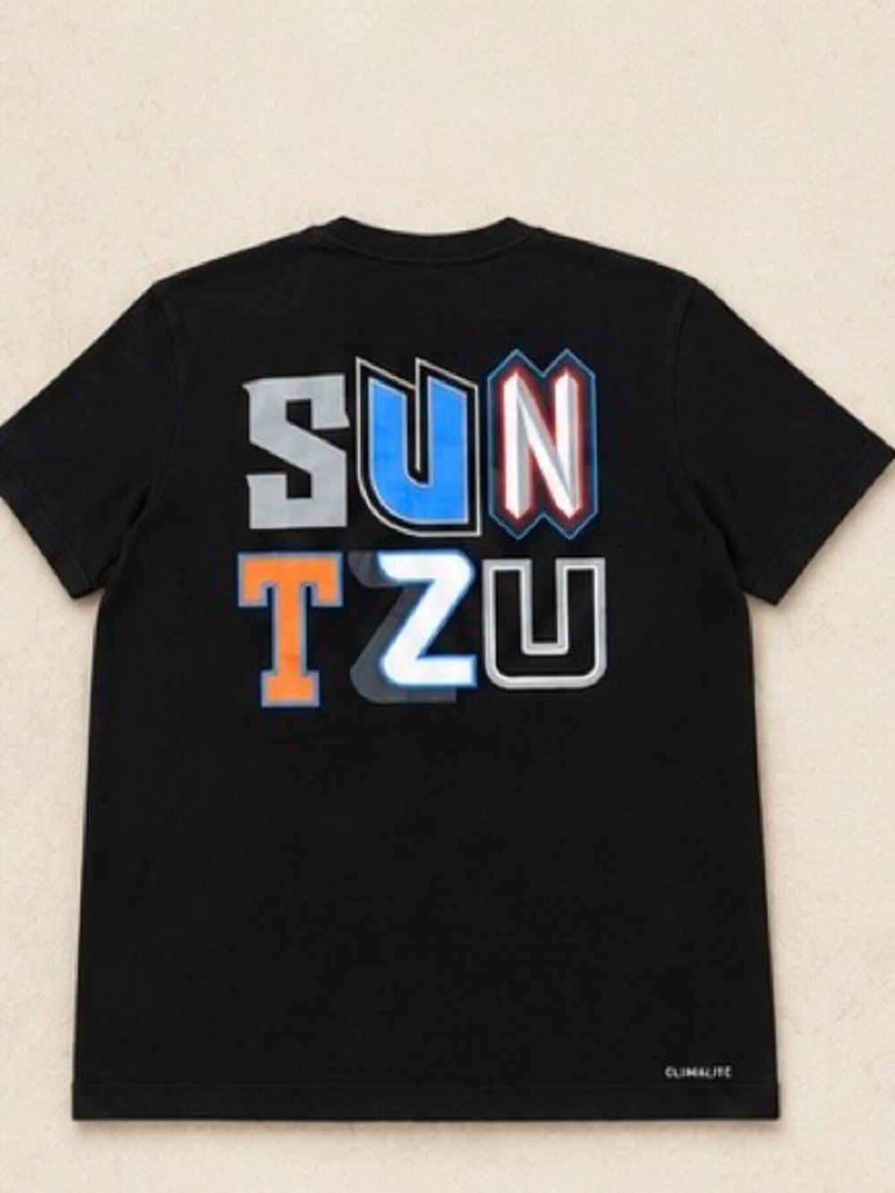 Adidas T-Mac Art of Hoops Sun Tzu Graphic Tee Men’s Large Black